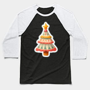 Ugly Christmas Sweater Tree Baseball T-Shirt